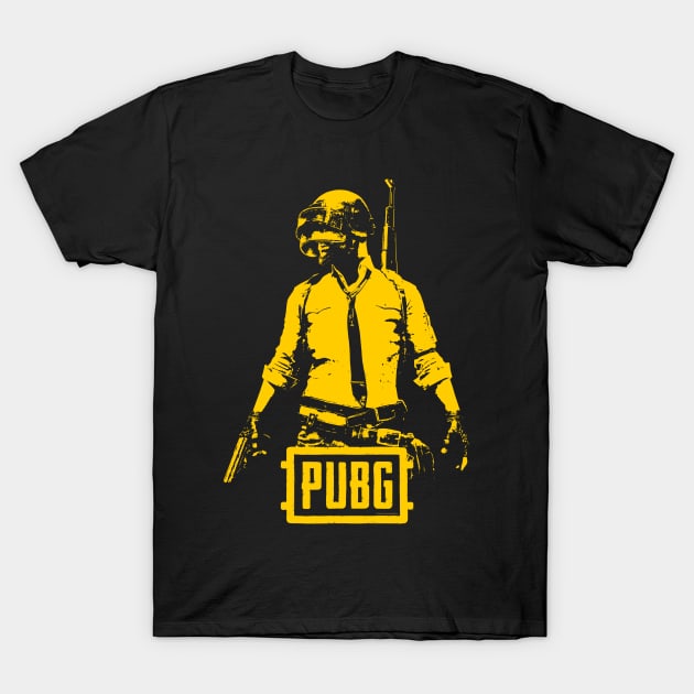 PUBG - Tie Guy T-Shirt by ROBZILLA